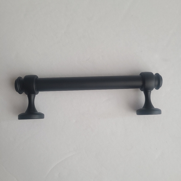 Matte Black Cabinet Pulls Set of 6 NWT Heavy Duty Hardware - Picture 4 of 12